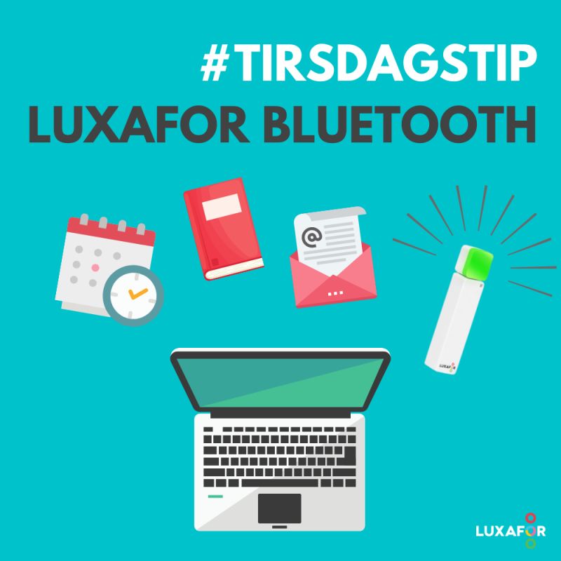 Så blev det atter tirsdag! Og det betyder, at det er blevet tid til et lille #TirsdagsTip, som i denne uge handler om Luxafor BLUETOOTH