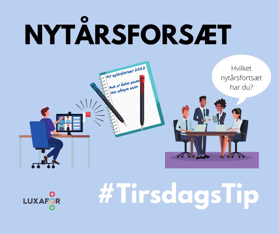 Årets første #TirsdagsTip handler om NYTÅRSFORSÆTTER 💫