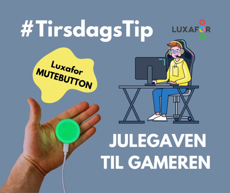 Det er blevet tirsdag! Og dermed kommer der også et lille #TirsdagsTip fra Luxafor 😊