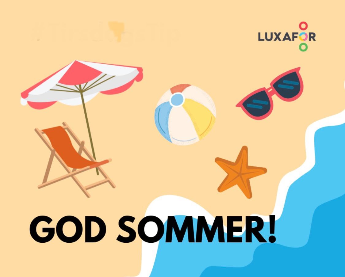 Så er det sommerferie