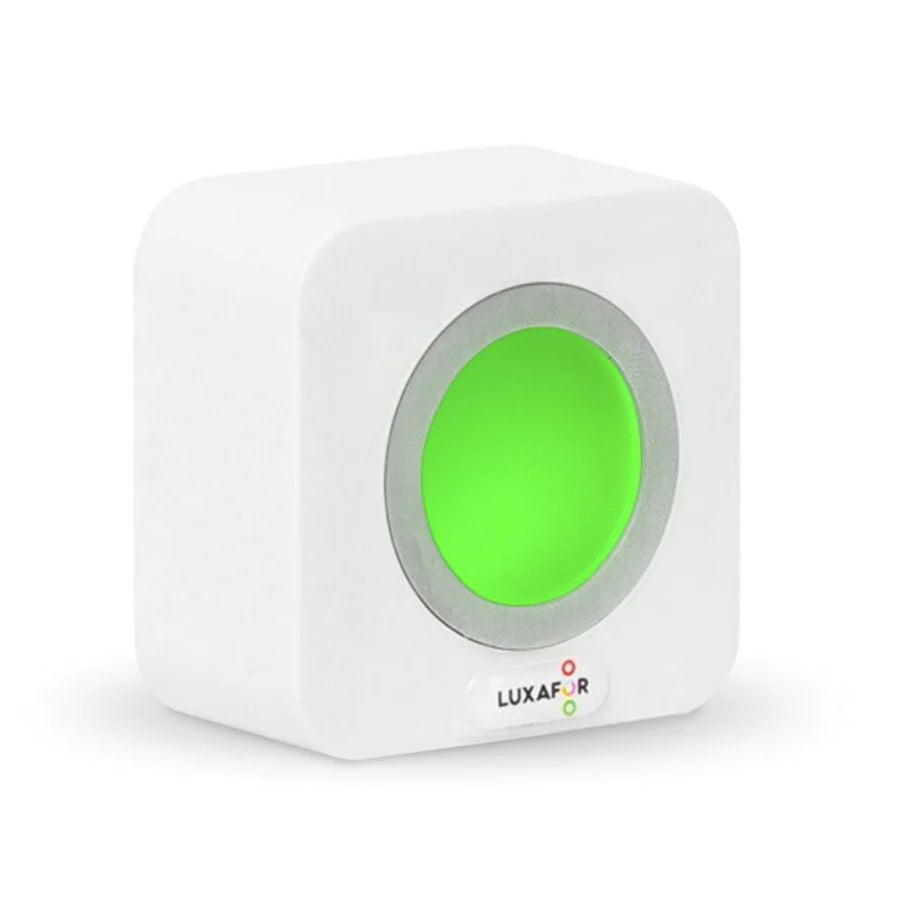 Luxafor Cube Busylight hvitt lyser grønnt 